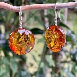 Jewellery: Baltic Amber earrings