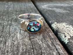 Jewellery: London Blue topaz New Horizons ring