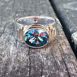 Jewellery: New Horizons Blue topaz ring