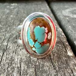 USA turquoise ring