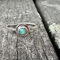 Jewellery: Ethiopian opal ring
