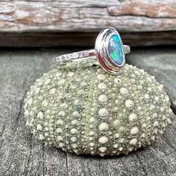 Jewellery: Australian opal ring
