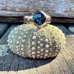 Jewellery: London blue topaz Tutti Frutti ring
