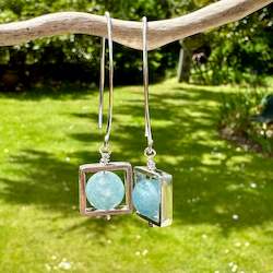 Jewellery: Aquamarine earrings
