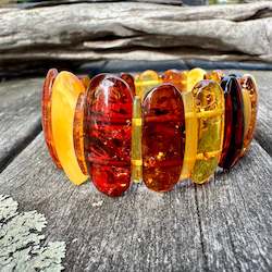 Jewellery: Small baltic amber cuff