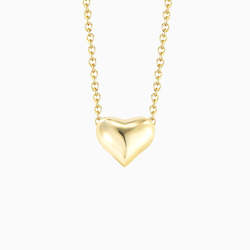 Jewellery: Lovi Heart Necklace in s925 with gold plating
