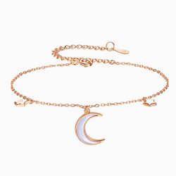 Jewellery: Luna Star Bracelet in s925 with rose gold plating