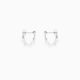 Fiona Freshwater Pearl Earrings - Silver Color