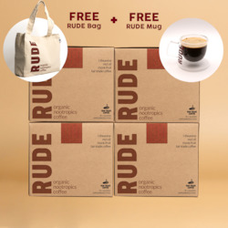 Coffee: The RUDE connoisseur collection - 120 serves