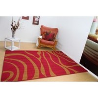 Super Special Heavy Duty Urban Rug Red And Beige 200X290CM