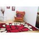 Super Special Heavy Duty Urban Rug Red And White 200X290CM