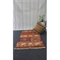 Floor covering: Hand Woven Vintage Kilim Rug 70X140CM