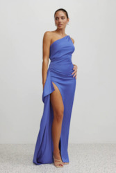 Frontpage: Samira Dress - Pacific Blue
