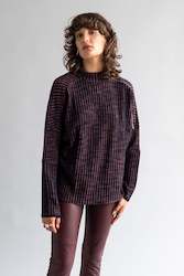Womenswear: Knit Jumper with Zip Sleeve Detail