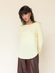 Womenswear: Lemon Knit Top