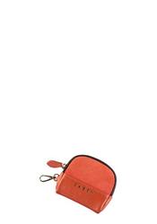 Accessories: Indie pouch // suede paprika