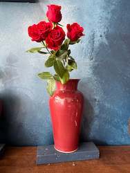 Kitchenware wholesaling: Copper Red Vase - 36 cm