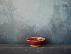 Kitchenware wholesaling: Copper red glazed tray