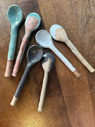 Color Rough Spoon, Handmade spoon