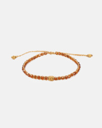Orange Garnet Bracelet | Gold