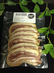 Frontpage: Streaky Coconut Cured Bacon. No Nitrates or Preservatives