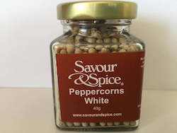 Salt And Peppers: White Peppercorns