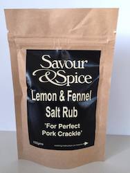 Salt And Peppers: Lemon & Fennel Salt Rub