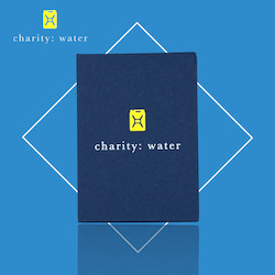 Hobby equipment and supply: charity: water Playing Cards