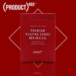 Hobby equipment and supply: (Product) RED Playing Cards