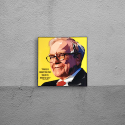 Warren Buffett Pop Art [Small]