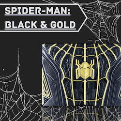 Spider-man: Black & Gold Playing Cards