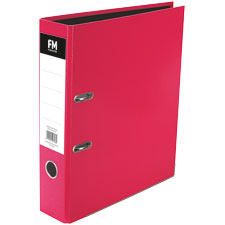 Stationery: English A - FM Vivid Lever Arch File A4