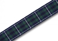 Douglas modern tartan ribbon 16 mm