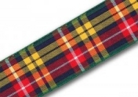 Gift: Buchanan tartan ribbon 25mm