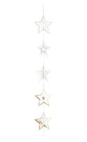 Products: Paper star garland - brown marble