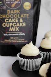 Specialised food: Large Dark Chocolate Cake & Cupcake Mix