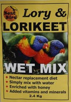 Best bird lorikeet mix wet - seed and feed