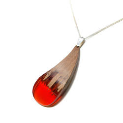 Jewellery: MÄnuka Orange-red Mini