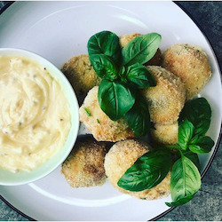 Finger Food Corporate Catering: Mushroom risotto balls