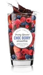 Serious Smoothies Cafe Range: Choc Berry Indulgent Smoothie