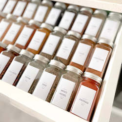 Spice & Herb Rectangular Labels | Design 2