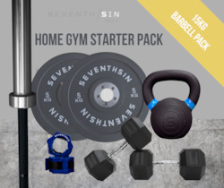 15kg Barbell Functional Fitness Home Gym Starter pack