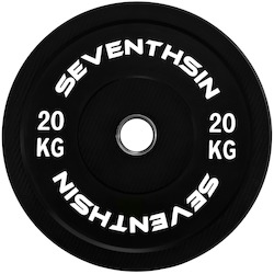 Gymnasium equipment: 20kg Virgin Bumper Plate - Pair