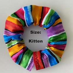 Clown Cats: Cat Collar Cover - Kitten Size - Choice of fabrics