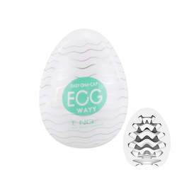 New Male Masturbator Egg Cup Erotic Sex Toy Pocket Pussy Vagina - WAVY