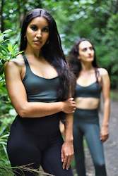 Clothing: NEW Recycled Repreve Forest Green Unite Longline Top - NOTIFY ME
