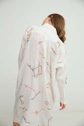 Fashion design: Areez Katki + Sherie Muijs: (Shirtdress No. 23)