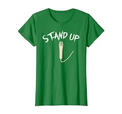 Designs: Stand-Up Comedy Microphone T-Shirt Comedian Gifts