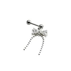 Hanging Bow Microbar (Surgical Steel)