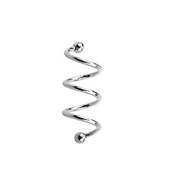 Jewellery: Triple Spiral (Surgical Steel)